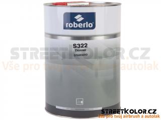 Univerzální ředidlo pro barvu, lak a plnič - 5000ml, Roberlo S322 (Univerzální použití)