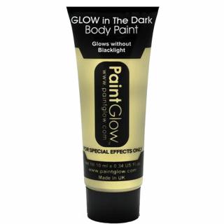 UV Fosforová barva bílá na tělo a obličej, 10ml (GlowKolor by StreetKolor)