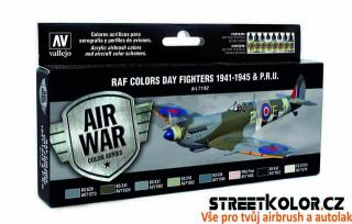 Vallejo 571.162 sada airbrush barev Day Fighters 1941-1945 8x17 ml (RAF Colors Day Fighters 1941-1945 &amp; P.R.U.)