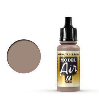 Vallejo 71.112 písčitá akrylová airbrush barva 17 ml (Vallejo Model Air)