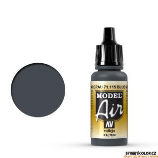 Vallejo 71.115 modrošedá akrylová airbrush barva 17 ml (Vallejo Model Air)