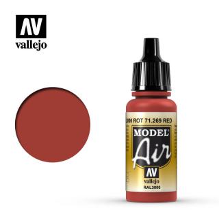 Vallejo 71.269 červená akrylová airbrush barva 17 ml (VallejoRED)