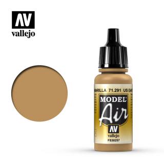 Vallejo 71.291 zemitá žlutá akrylová airbrush barva 17 ml (VallejoEARTH YELLOW)