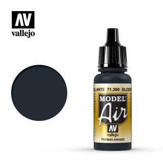 Vallejo 71.300 GLOSSY SEA BLUE akrylová airbrush barva 17 ml (Vallejo GLOSSY SEA BLUE)