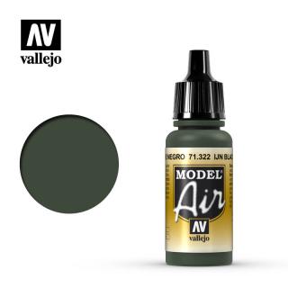 Vallejo 71.322 IJN černozelená akrylová airbrush barva 17 ml (Vallejo IJN BLACK GREEN)