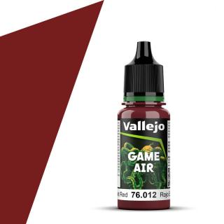 Vallejo 76.012 GameAir Bordó airbrush barva 18ml (VALLEJO SCARLET RED GAME AIR PAINT 76.012 / 76012 ROJO ESCARLATA)