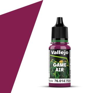Vallejo 76.014 GameAir Purpurová airbrush barva 18ml (VALLEJO WARLORD PURPLE GAME AIR PAINT 76.014 / 76014 PÚRPURA)