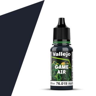 Vallejo 76.019 GameAir Tmavá Modrá airbrush barva 18ml (VALLEJO NIGHT BLUE GAME AIR PAINT 76.019 / 76019 AZUL NEGRO)
