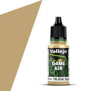 Vallejo 76.034 GameAir Bílá kost airbrush barva 18ml (VALLEJO BONE WHITE GAME AIR PAINT 76.034 / 76034 BLANCO HUESO)
