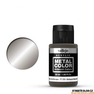 Vallejo 77.723 šedozelená metalická airbrush barva 32 ml (Vallejo Metal Colors)