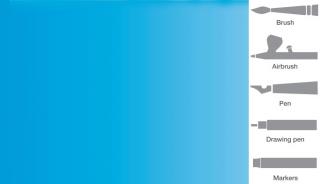 Vallejo 811 Modrá akrylová airbrush barva 32 ml (Vallejo Liquid Acrylic)