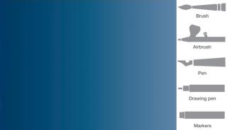 Vallejo 833 Tmavě modrá akrylová airbrush barva 32 ml (Vallejo Liquid Acrylic)