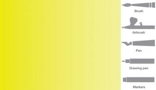 Vallejo 848 Fluorescenční žlutá akrylová airbrush barva 32 ml (Vallejo Liquid Acrylic)