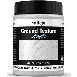 Vallejo Diorama Effects  Fine White Stone Pumice 200 ml (Vallejo Fine White Stone Pumice 26.212)