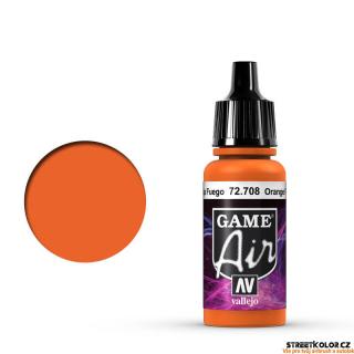 Vallejo Game Air 72.708 oranžová akrylová airbrush barva 17 ml (Vallejo Game Air)