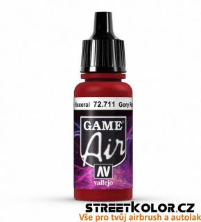 Vallejo Game Air 72.711 hnědočervená akrylová airbrush barva 17 ml (Vallejo Game Air)