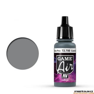 Vallejo Game Air 72.750 studená šedá akrylová airbrush barva 17 ml (Vallejo Game Air)