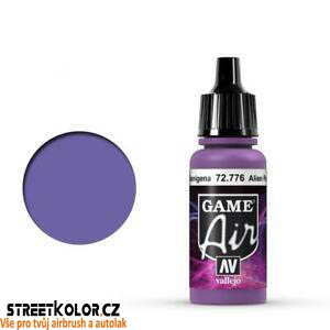 Vallejo Game Air 72.776 fialová akrylová airbrush barva 17 ml (Vallejo Game Air)