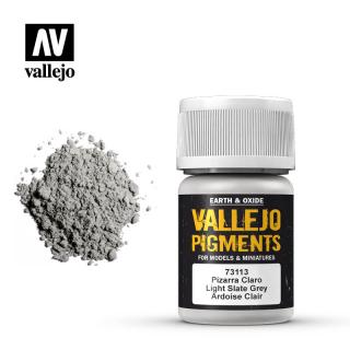 Vallejo pigment - LIGHT SLATE GREY 73113, 35ml (VALLEJO PIGMENTS LIGHT SLATE GREY 73.113)