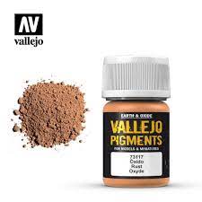 Vallejo pigment - RUST 73117, 35ml (VALLEJO PIGMENTS RUST 73.117)