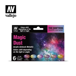 Vallejo sada 77.090 airbrush barev Magic Dust 6x17 ml (Magic Dust Paint set 77.090)