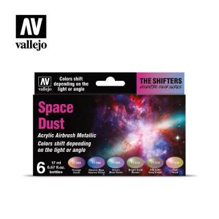 Vallejo sada 77.091 airbrush barev Space Dust 6x17 ml (Space Dust Paint set 77.091)