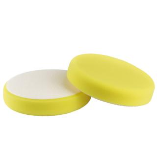 Velcro hladký extra tvrdý brusný kotouč na suchý zip, Žlutý, 150x30mm (StreetKolor FLEX150 EXTRA HARD YELLOW - Velcro - suchý zip, žlutý tvrdý brusný pad 150mm)