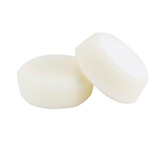 Velcro hladký finální voskovací kotouč na suchý zip, Bílý, 55/65x25mm (StreetKolor FLEX55 POLISH WHITE - Velcro - suchý zip, bílý středně tvrdý brusný pad 55/65mm)