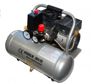 Výkonný airbrush kompresor JWA-10 s 10 L vzdušníkem