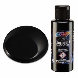 Wicked W031 černá krycí airbrush barva 60ml (Wicked W031 2 fl. oz. 60ml)