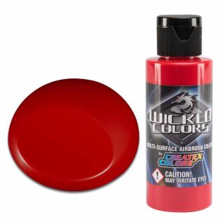 Wicked W053 červená Detail airbrush barva 60 ml (Wicked DETAIL SCARLET W053 airbrush barva)
