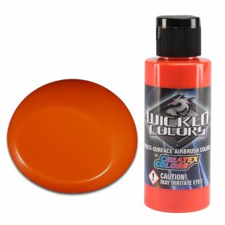 Wicked W054 oranžová Detail airbrush barva 60 ml (Wicked DETAIL ORANGE W054 airbrush barva)