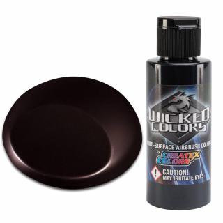Wicked W072 kouřová černá Detail airbrush barva 60 ml (Wicked DETAIL SMOKE BLACK W072 airbrush barva)