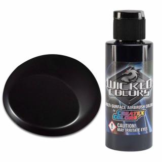 Wicked W075 černo-purpurová Detail airbrush barva 60 ml (Wicked DETAIL BLACK MAGENTA W075 airbrush barva)