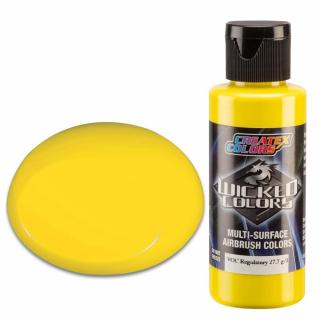 Wicked W081 žlutá krycí airbrush barva 60ml (Wicked W081 BISMUTH YELLOW Airbrush barva)