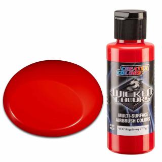 Wicked W083 červená krycí airbrush barva 60ml (Wicked W083 PYRROLE RED Airbrush farba)