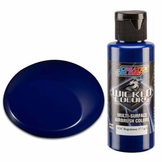 Wicked W086 modrá krycí airbrush barva 60ml (Wicked W086 PHTHALO BLUE Airbrush barva)