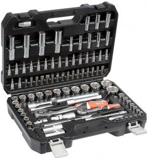 YATO Gola sada 1/2 &quot;+ 1/4&quot; + příslušenství 94 ks YT-12681