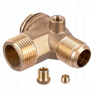 Zpětný ventil kompresoru 1/2&quot; x 3/8&quot; pro kompresory s 24, 50 a 100l vzdušníkem