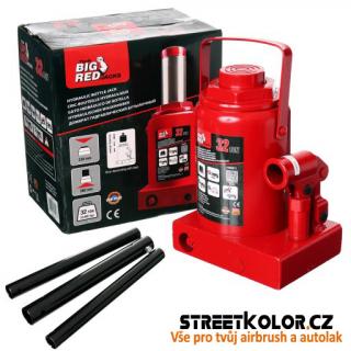 Zvedák hydraulický 32T nízký, TORIN BIG RED JACK T932011L, pro TIR, BUS