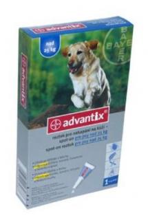 Advantix Spot On 1x4ml pro psy nad 25-40kg (1 pipeta) (Leták 10/2023: sleva 34% (běžně 24%) (Platnost do 31.10.2023))