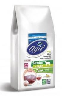 Agil Senior&amp;Light Low Grain Tuna,Lamb,Chicken 10kg