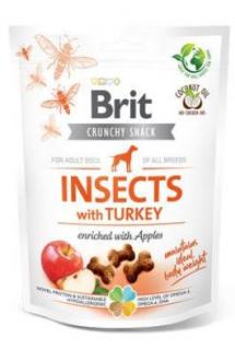 Brit Care Dog Crunchy Crack. Insec. Turkey Apples 200g