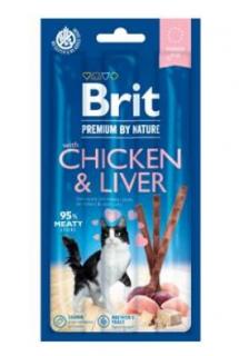 Brit Premium Cat by Nature Sticks Chicken&amp;Liver(3pcs)