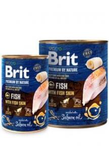 Brit Premium Dog by Nature  konz Fish &amp; Fish Skin 800g
