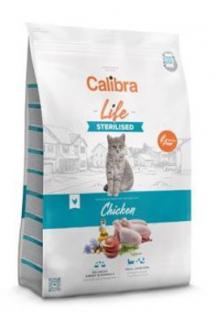 Calibra Cat Life Sterilised Chicken 6kg (Akce září-říjen: velké + malé balení (Platnost do 31.10.2023))