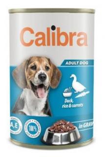 Calibra Dog  konz.Duck,rice&amp;carrots in gravy 1240g