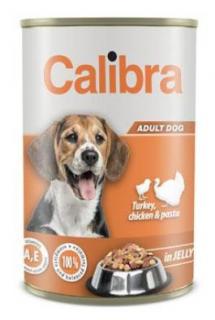 Calibra Dog  konz.Turk,chick&amp;pasta in jelly 1240g