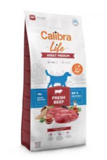 Calibra Dog Life Adult Medium Fresh Beef 12kg (akce: Velké + malé balení (Platnost do 31.5.2025))