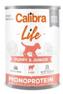 Calibra Dog Life  konz.Puppy&amp;Junior Lamb&amp;rice 400g